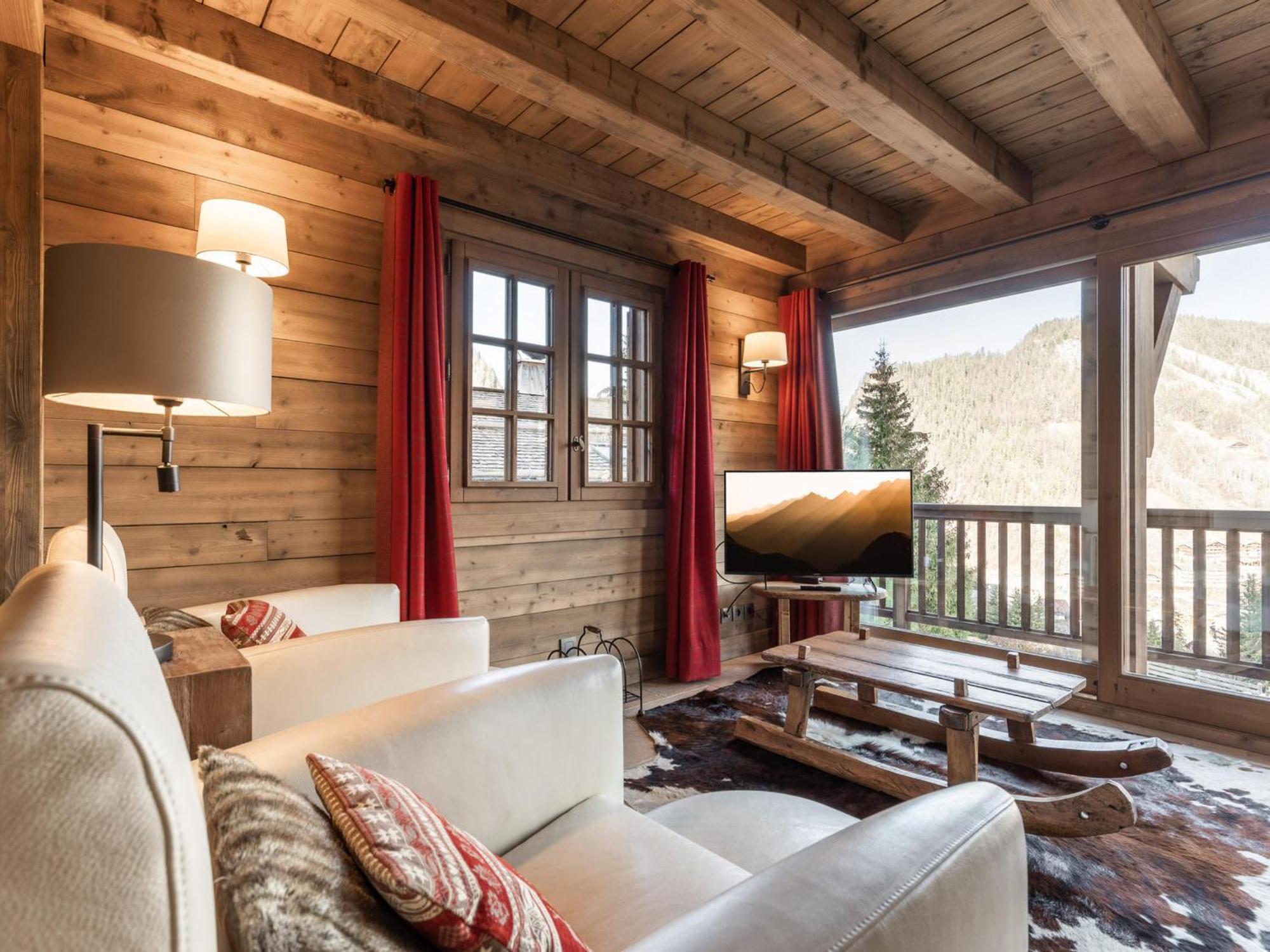 Chalet Pour 8 Avec Cheminee, Proche Des Pistes, Wifi, Garage, Non Fumeur - Fr-1-304-110 La Clusaz Exterior photo